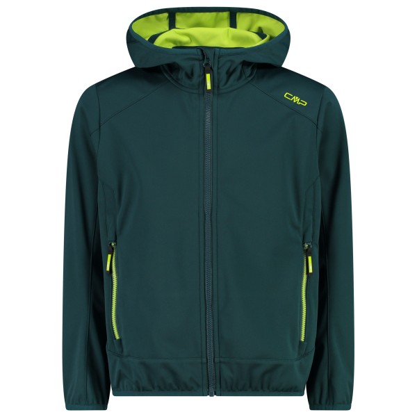 CMP - Kid's Jacket Fix Hood - Softshelljacke Gr 140 blau von CMP
