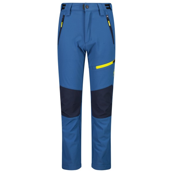 CMP - Kid's Long Softshell Pant - Softshellhose Gr 110 blau von CMP
