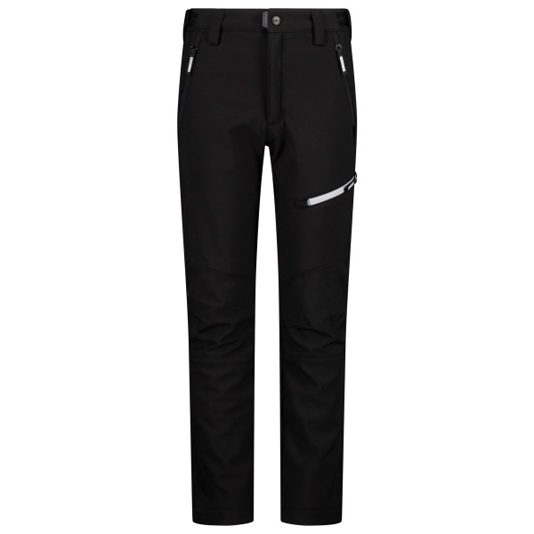 CMP - Kid's Long Softshell Pant - Softshellhose Gr 128 schwarz von CMP