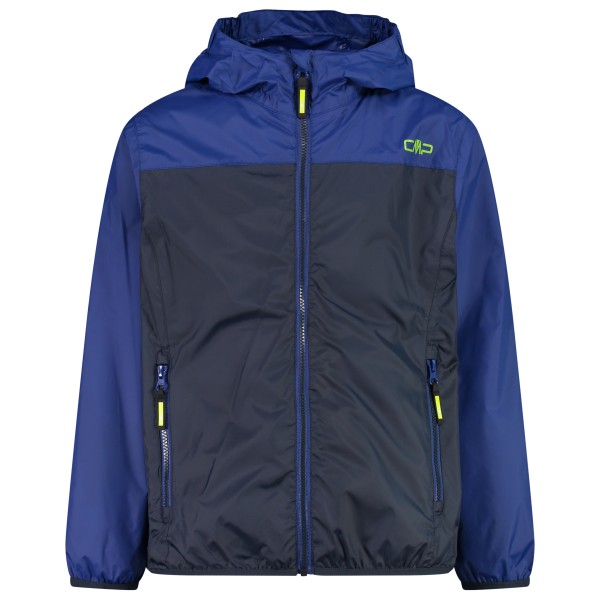 CMP - Kid's Packable Jacket Rain Fix Hood - Regenjacke Gr 176 blau von CMP