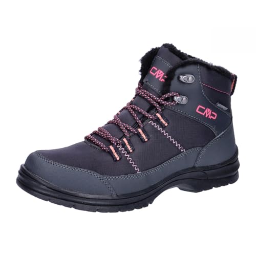 CMP Kids ANNUUK Snow Boot WP Schnee-Stiefel, Anthrazit-Pink (Antracite-Gloss), Numeric_35 EU von CMP