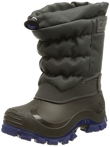 CMP Jungen Unisex Kinder Kids HANKI 2.0 Snow Boots, Grey-ROYAL, 24 EU von CMP