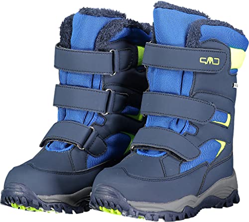 CMP Kinder KIDS HEXIS SNOW BOOT WP, Black Blue, 30 EU von CMP