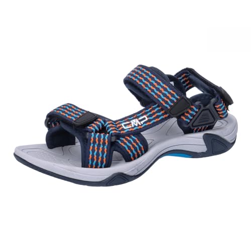 CMP Kids Hamal Hiking Sportliche Sandale, Anthrazit-Orange (Antracite-Flame), 28 EU von CMP