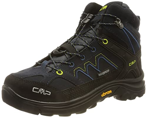 CMP Kids Moon MID WP Trekking Shoes, Black Blue, 30 EU von CMP