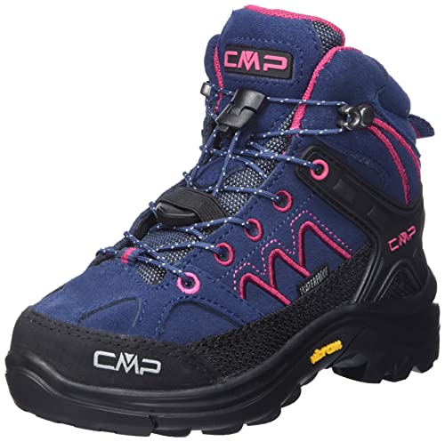 CMP Kids Moon MID WP Trekking Shoes Walking-Schuh, Blue-Rose, 36 EU von CMP