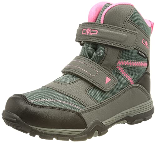 CMP Kids Pyry Wp Snow Boot, Graffite Acqua, 26 EU von CMP