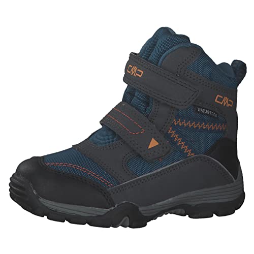 CMP Kids Pyry Wp Snow Boot, Titanio Deep Lake, 28 EU von CMP