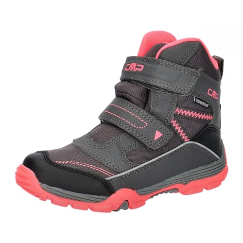 CMP Kids Pyry Wp-38q4514-j Snow Boot, Titan Neonrot, 25 EU von CMP