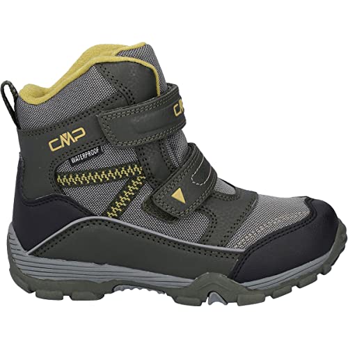 CMP Kids Pyry Wp Snow Boot, Grey Militare, 25 EU von CMP