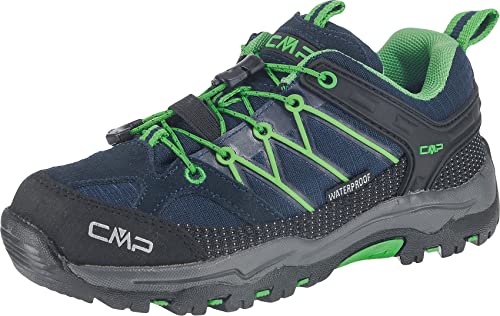 CMP Kids Rigel Low Shoe Wp Trekking-& Wanderhalbschuhe, B.Blue-Gecko, 29 EU von CMP