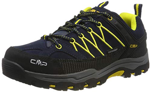 CMP Kids Rigel Low Shoes Wp Trekking-& Wanderhalbschuhe, Blau (B.Blue-Zafferano 11nd), 36 EU von CMP