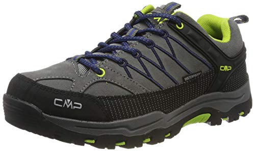 CMP Jungen Kids Rigel Low Shoes Wp Trekking Wanderhalbschuhe, Graffite Marine, 39 EU von CMP