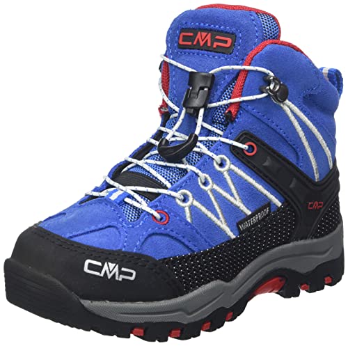 CMP Kids Rigel Mid Shoe Wp Trekking-& Wanderschuhe, Cobalto Stone Fire, 41 EU von CMP