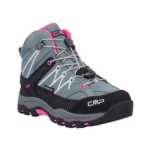 CMP Kids Rigel Mid Trekking Shoe Wp Wanderschuh, Mineral Green Purple Fluo, 36 EU CMP Kids Rigel Mid Trekking Shoe Wp Wanderschuh, Mineral Green Purple Fluo, 36 EU von CMP
