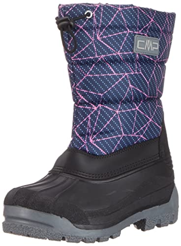 CMP Unisex Kinder Kids Sneewy Snowboots Walking Shoe, B Blue Fucsia, 26 EU von CMP