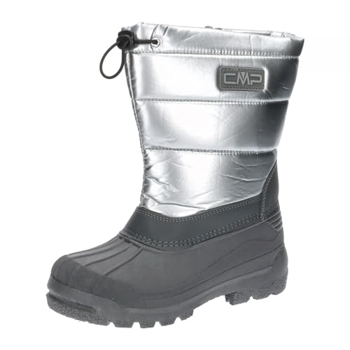 CMP Kids Sneewy Snowboots-3q71294-j Snow Boot, Silber/schwarz, 24 EU von CMP