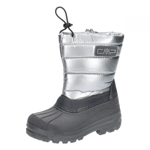 CMP Kids Sneewy Snowboots-3q71294-j Snow Boot, Silber/schwarz, 26 EU von CMP