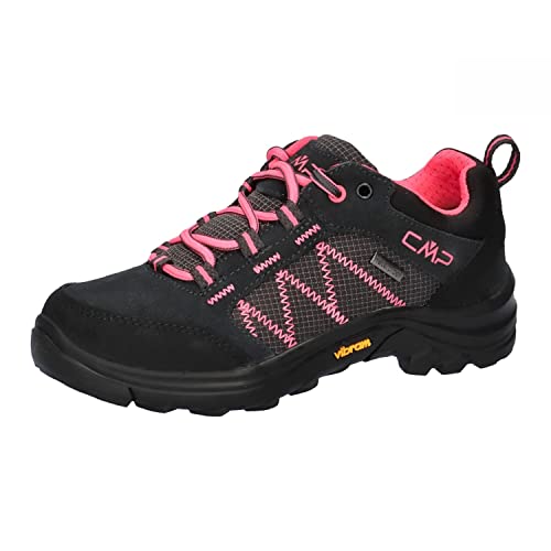 CMP Unisex Kinder Kids Thiamat Low 2.0 Trekking Wp Walking Shoe, Titan Pink Fluo, 33 EU von CMP