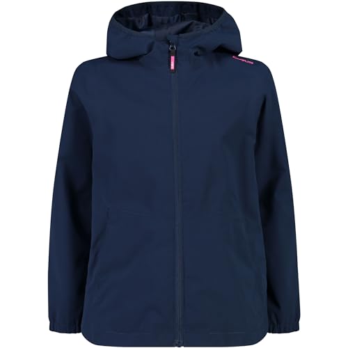 CMP Kinder 34Z5425 Mädchenjacke mit Fix-Hood, blue, 152 von CMP