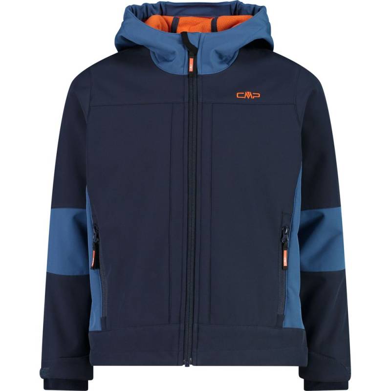 CMP Kinder Fix Hood b. blue-bluestone Hardshelljacke 164 von CMP