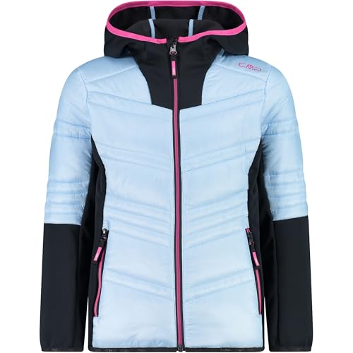 CMP Kinder Hybrid Hoodie Jacke, skylight, 152 von CMP