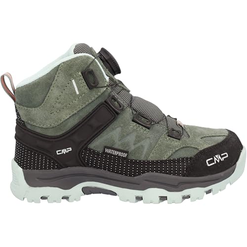 CMP Kinder Kiruna Mid Fitgo WP Schuhe, Musk-Jade, 38 von CMP
