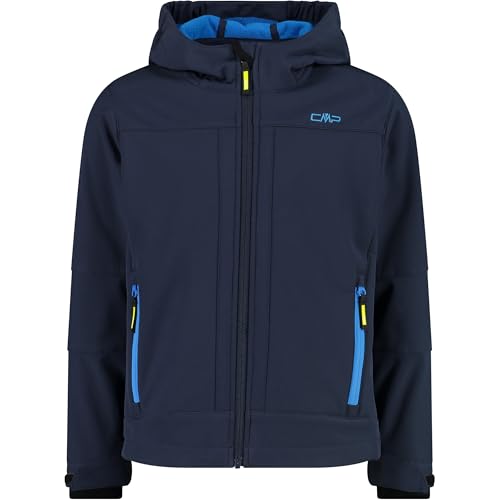 CMP Kinder Softshell Hoodie Jacke, b.blue-river, 110 von CMP