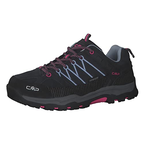 CMP Kinder Trekking Schuhe Rigel Low WP 3Q13244 Titanio-Skyway 29 von CMP
