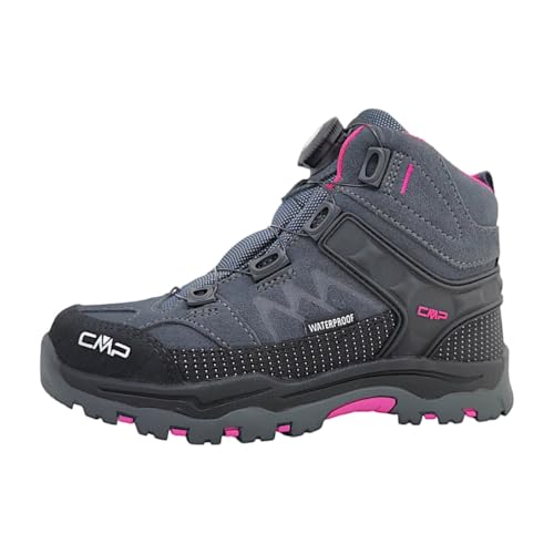 CMP Kinder Trekkingschuhe Kiruna Mid Fitgo Trekking 3Q56784 Antracite-Festival 32 von CMP