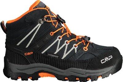 CMP Kinder Trekkingstiefel Kinder Trekkingschuhe Kids Rigel Mid Trekking ANTRACITE-FLASH ORANGE - Gr. - 31 von CMP