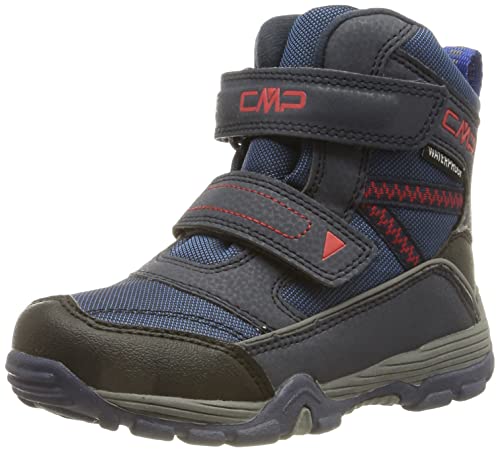 CMP Kids Pyry Wp Snow Boot, Black Blue, 35 EU von CMP