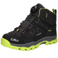 CMP Kiruna Mid Fitgo Trekking WP Mädchen|Jungen schwarz|schwarz|schwarz|schwarz|schwarz von CMP
