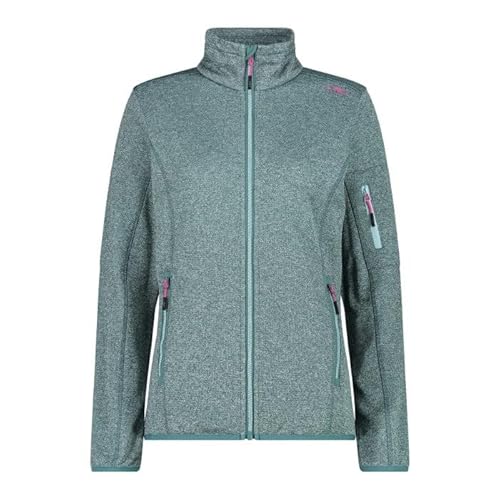 CMP Knit-Tech Fleece mit Mesh-Innenfutter 30H5866, 21et Agave Opal, 46 von CMP