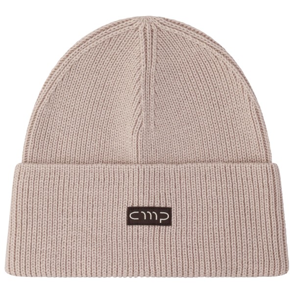CMP - Knitted Hat with Logo - Mütze Gr One Size braun von CMP