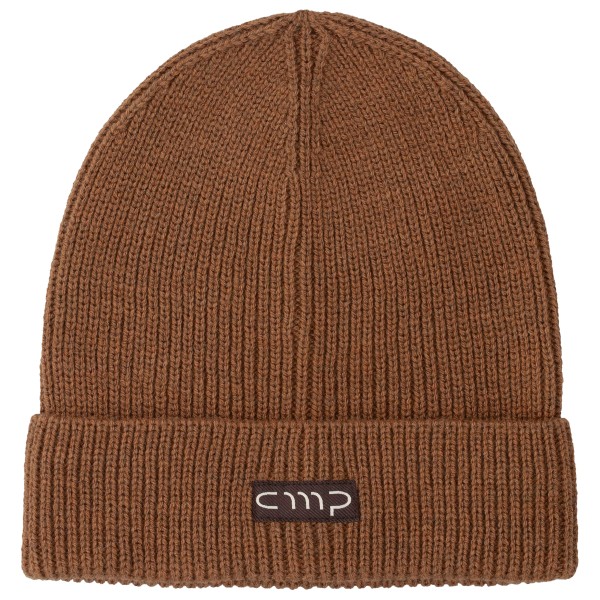 CMP - Knitted Hat with Logo - Mütze Gr One Size braun von CMP