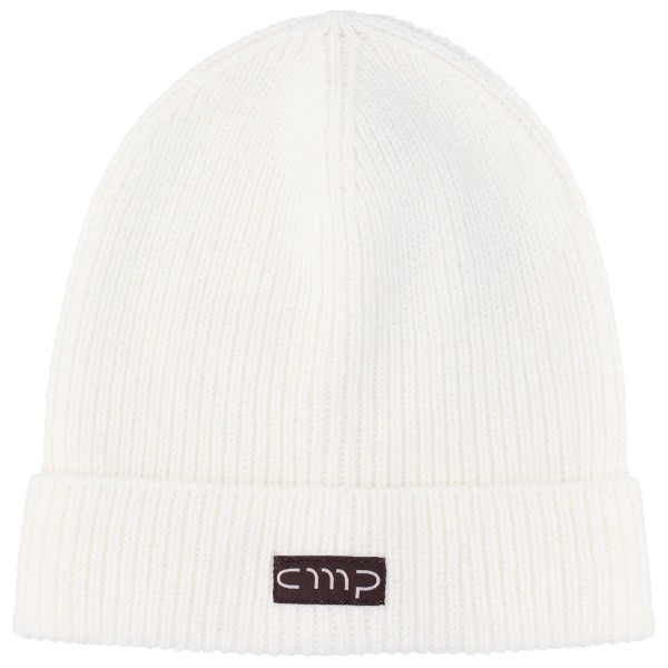 CMP - Knitted Hat with Logo - Mütze Gr One Size weiß von CMP