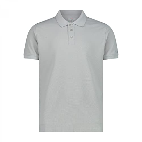 CMP Kurzarm-Poloshirt Dry Function Art. 31T7497V, A604 Silber, 56 von CMP