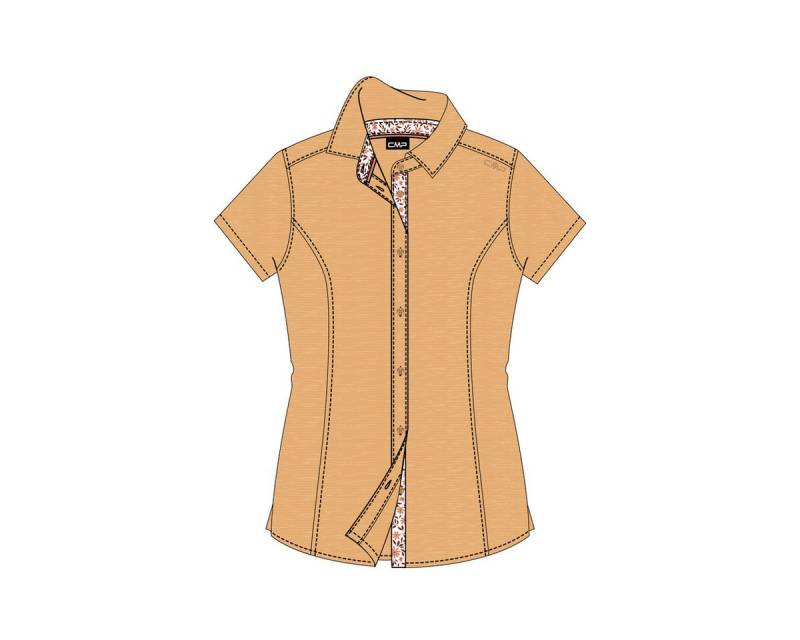 CMP Kurzarmhemd CMP Damen Hemd WOMAN SHIRT 34S6186 von CMP