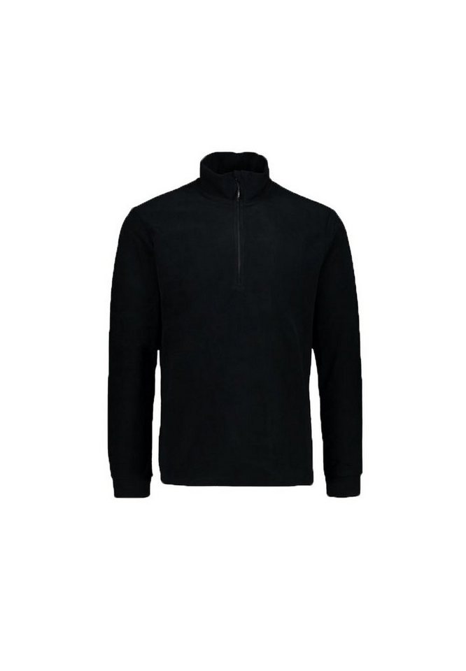 CMP Langarmshirt CMP Herren Fleecerolli Half Zip 3G28037N schwarz von CMP