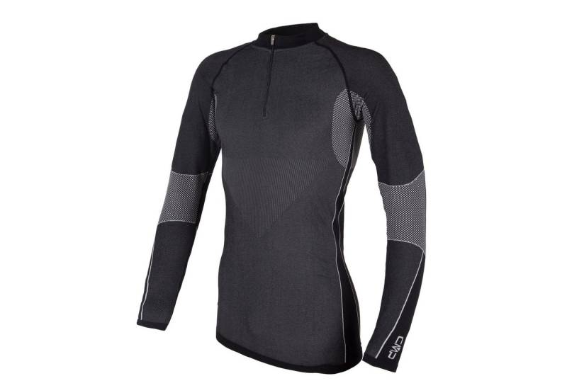 CMP Langarmshirt CMP Herren Langarmshirt Man Seamless 1/4-Zip Sweat 3Y24057 von CMP