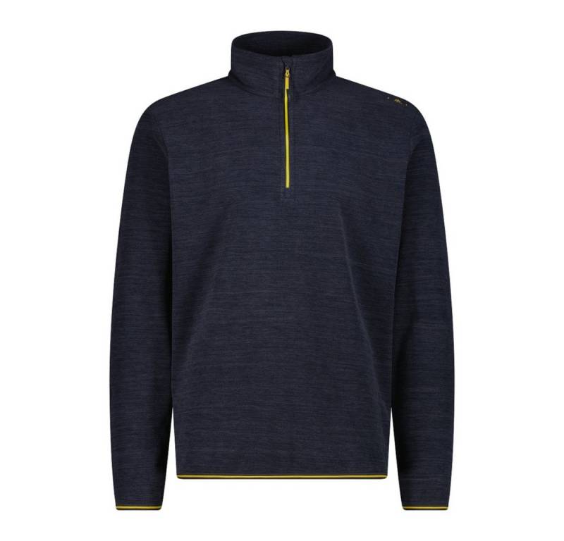 CMP Langarmshirt CMP Herren Melange Arctic Fleece Rollkragenjacke mit halbem Reißversch von CMP