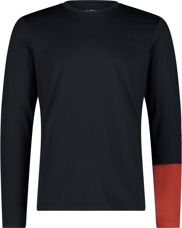 CMP Langarmshirt MAN T-SHIRT ANTRACITE-RUST von CMP