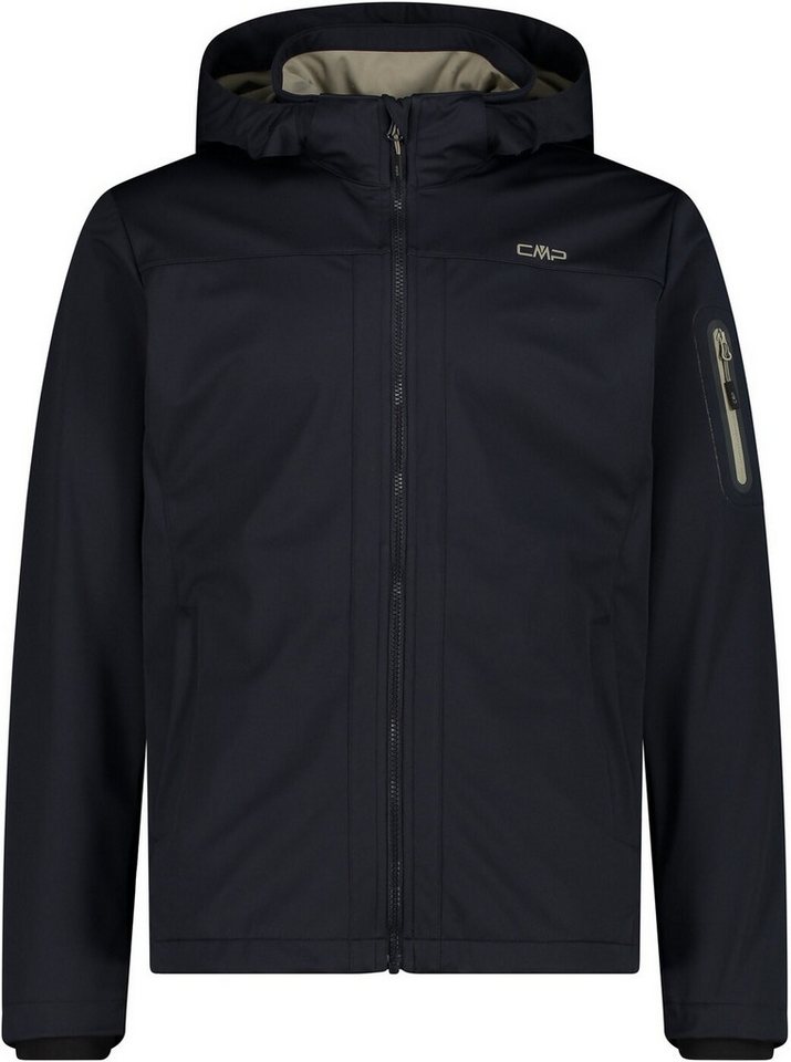 CMP Laufhose MAN JACKET ZIP HOOD ANTRACITE-SAGE von CMP