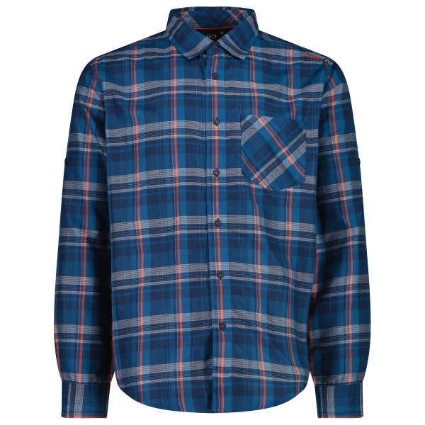CMP - Longsleeve Shirt - Hemd Gr 50 blau von CMP