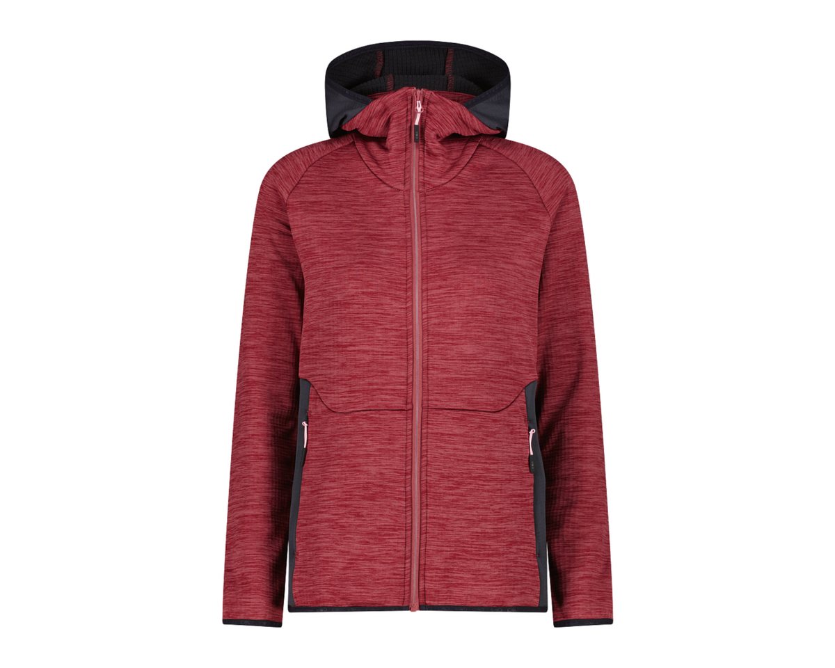 CMP Longsleeve WOMAN JACKET FIX HOOD PEONY MEL. CMP Longsleeve WOMAN JACKET FIX HOOD PEONY MEL. von CMP
