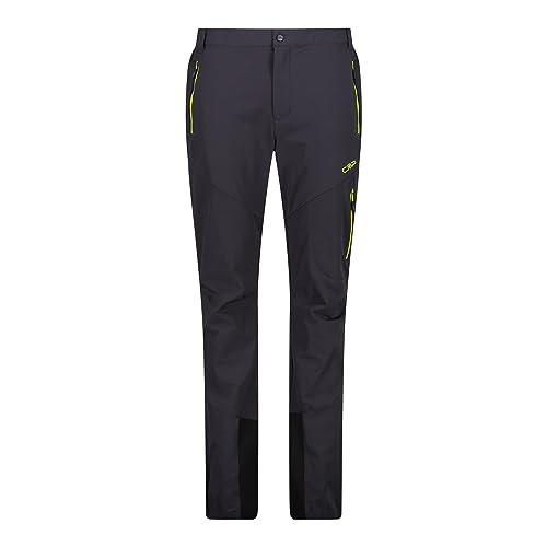 CMP M Pant I Grau - Elastische leichte Herren Trekkinghose, Größe 56 - Farbe Antracite - Acido von CMP