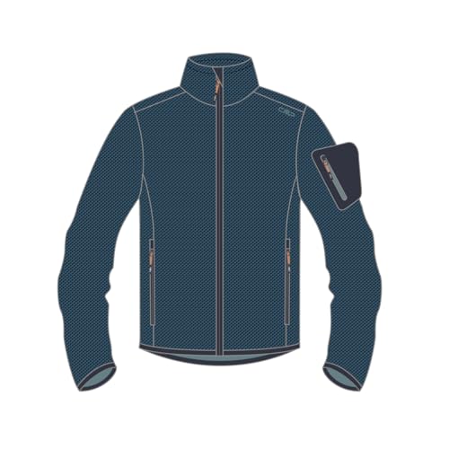 CMP MAN JACKET BLUESTEEL-NERO - 60 von CMP