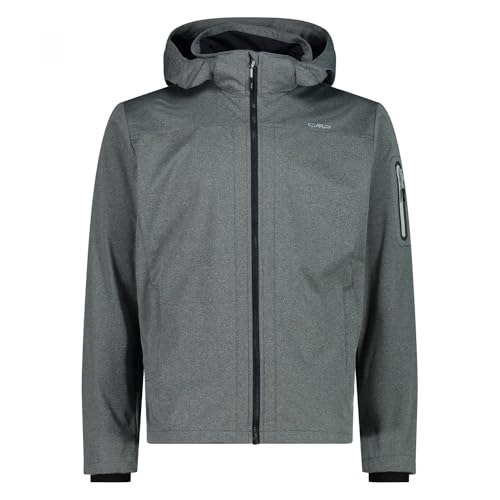 CMP MAN JACKET ZIP HOOD ANTRACITE MEL.-GHIACCIO - 54 von CMP