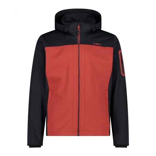 CMP MAN JACKET ZIP HOOD RUST-ANTRACITE - 56 von CMP